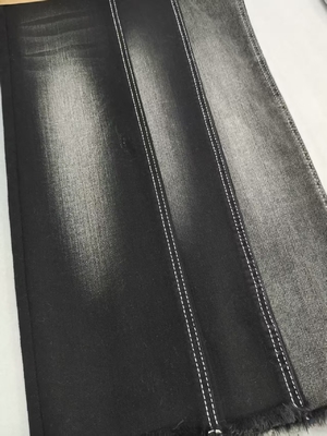kopen ZWART/ZWART 180cm Volle Breedte Siro Garen Cross Slub Stretch 9.2oz Denim Stof Voor Denim Jas Of Jeans online manufacture