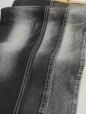 kopen Superzachte twill stijl zwart/zwart 11,2 oz stretch denim stof 8*16/70 constructie voor jeans online manufacture