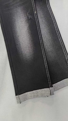 kopen 75% katoen Zwaargewicht 12 oz ZWART/WIT met volledige breedte 150 cm constructie 16*16/70+10 Geen elastisch Denim stof JSD3356B voor mannen jeans online manufacture