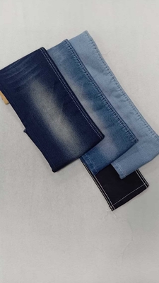 kopen Nepgebreide denim 8.8oz Elastisch Donker indigo met volledige breedte 150cm constructie 16*100/40+200 Denim stof JSD3343 -1 voor jeans online manufacture