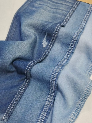 kopen 100%Tencel  Low Shrinkage Light Weight 5.2OZ Summer Jeans Denim Fabric Elastic Free 180cm Full Width online manufacture