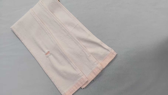 kopen Siro medium elastisch 10.1oz Wit/Roze met volledige breedte 178-180 cm constructie 8.5+10×8/55/75 Denim stof JSD3410-2 online manufacture