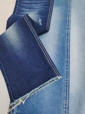 kopen Krimpvast 3/1 Recht Twill Donker Indigo High Stretch Denim Stof 10oz Voor Jeans online manufacture