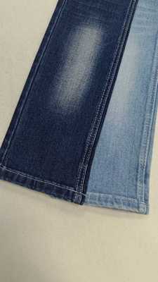 kopen Midden elastische Siro 11.8 oz Donker indigo met volledige breedte 180-182cm constructie 7+7*7/55/75 Denim stof JSD3433 voor heren jeans online manufacture
