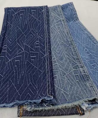 kopen Mooi patroon zwaargewicht donkerblauw met volle breedte 180cm /10x7 Denim stof voor jeans online manufacture