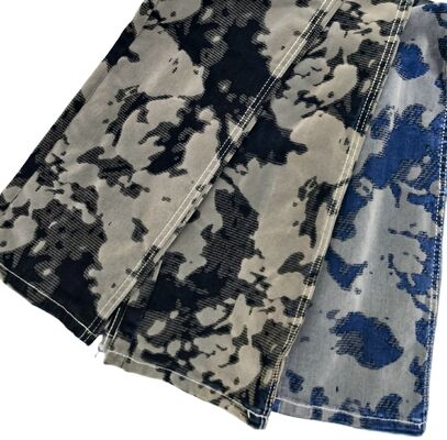 kopen Maillard-stijl grijs geverfd denimstof 10,5 oz voor herfstcoating of modieuze jeans online vervaardiging