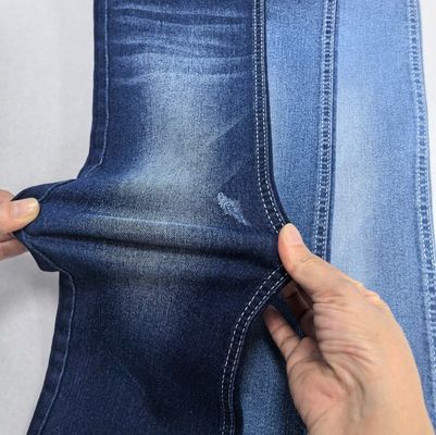 Lichte gewicht Denim Stof Stock Lot Hoogte Stretch 9.5oz Afstand 178-180cm
