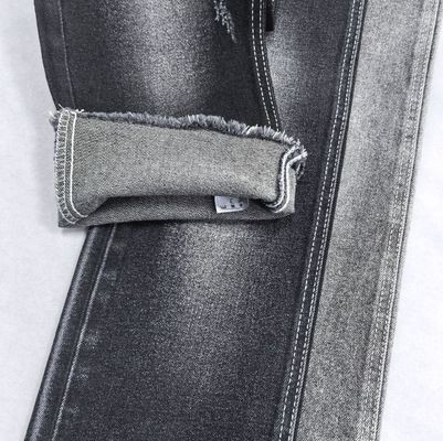 Zwart 12.5 oz zwaargewicht denim stof voor mannen jeans 68%C 3%V 27%P 2%S