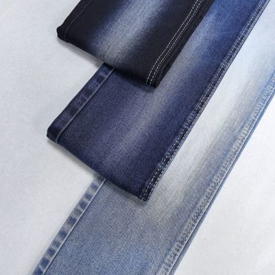 Superzacht Tri-Core Desizing Cotton Spandex Donkerblauw Denim Stof 11.5oz