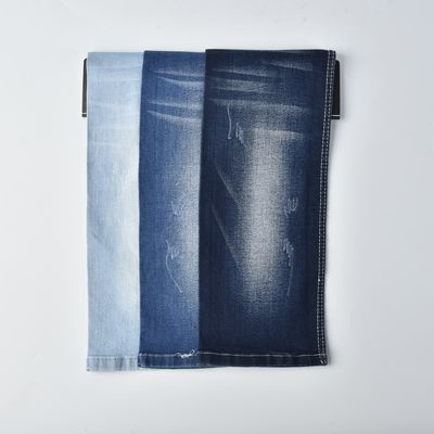 Tegen krimp bestand katoen polyester spandex denim stof QY026A 9 oz