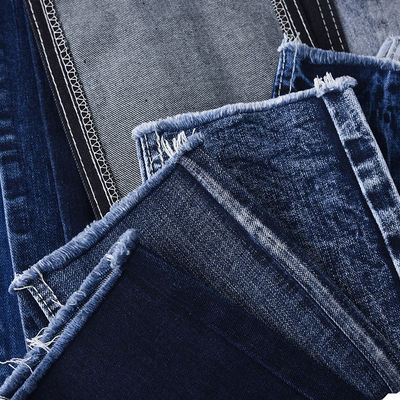Tegen krimp bestand katoen polyester spandex denim stof QY029 11 oz