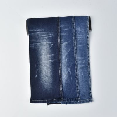 Geweven katoenen polyester spandex denimstof QY037-6 9,5 oz Garens gekleurd