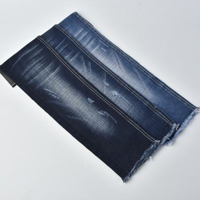 11oz krimpvast katoen polyester spandex denim stof zak