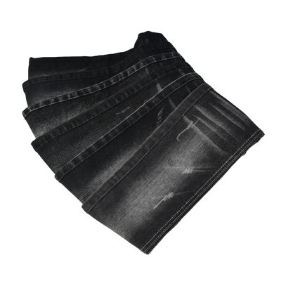 TWILL Stijl Zwaargewicht Stretch Zwart Slab Katoen Polyester Spandex Denim Stof