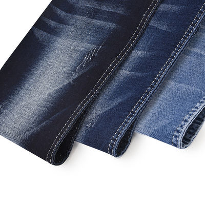 8.4 oz Donkerblauw katoen nep gebreide stretch denim stoffenzak