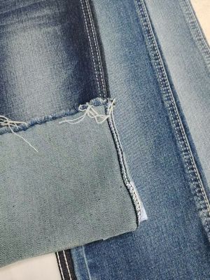 Super Stretch Cotton Polyester rayon Denim Stof met 11oz twill Voor man jeans