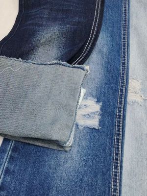 Superzachte, niet-rekbare TWILL-stijl 90% katoenen denimstof 9.4oz voor jeans