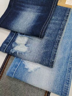 Weinig krimp 80% Katoen TWILL Stijl Denim Stof DONKER INDIGO Voor Dames Jeans Of Jongens Broeken