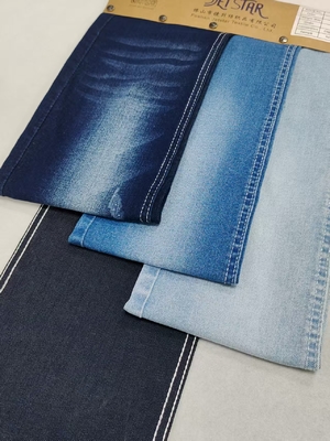 Super zachte denim stof van goede kwaliteit, twill-stijl, 9.4oz, 180cm volle breedte JSD3030 voor jeans dames of heren