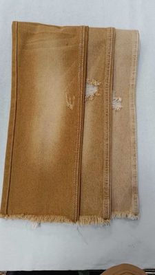 10.6oz DARK KHAKI 10x7 met volledige breedte 180cm Geen elastisch Denim stof JSD3023DK-R op groothandel